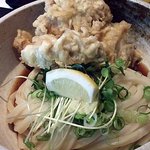 讃岐うどん白庵 - とり天ぶっかけ （￥800）
