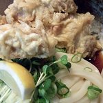 讃岐うどん白庵 - とり天ぶっかけ （￥800）