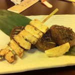 牡鹿半島 - 原始焼き、椎茸。美味い