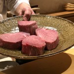 銀座 しのはら - 飛騨牛シャトーブリアンが登場！