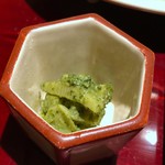 銀座 しのはら - 烏賊&筍の木の芽和え