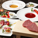 神戸牛すてーきIshida. - 神戸牛コース⁽フィレ⁾