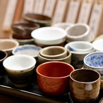 花いち - お猪口を選びます