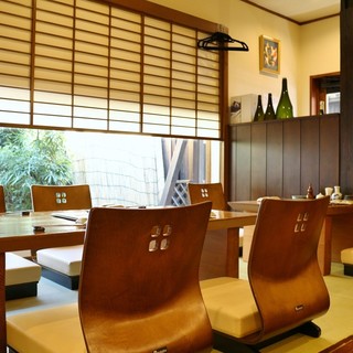 ◇Total of 19 seats ◇The calm Japanese space is comfortable ◎A relaxing moment