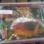 魚政 - 金目の西京漬け弁当600円(ライス別)