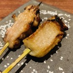 やきとり 嶋家 - かしわ。