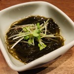 やきとり 嶋家 - お通し。