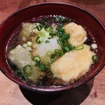 やきとり 嶋家 - 生麩と湯葉の揚げ出し。