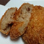 丸福精肉店 - 【丸福コロッケ:断面】