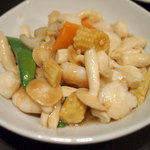 Kanton Ryo U Risui Ren Getsu - 海老と野菜の炒め