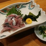 食処 みやび - あじ刺身