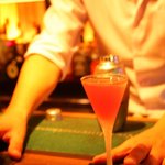 バースタックス - コスモポリタンを作ってもらいました