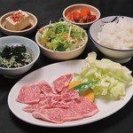 焼肉屋 Seiちゃん - 黒毛和牛カルビ＆ロースランチ