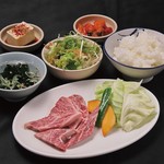 焼肉屋 Seiちゃん - 黒毛和牛特上ロースランチ