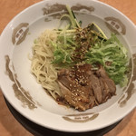 金龍ラーメン - スープなし 冷し辛口麺