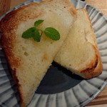 タイルカフェ - メイプルシュガーバタートースト♪