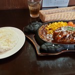 熟成肉塊貯蔵所 風鈴堂 - 肉汁飲むハンバーグステーキ300g1400円！