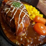 熟成肉塊貯蔵所 風鈴堂 - 肉汁飲むハンバーグステーキ300g1400円！