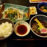 Kitahachi - ブリたたき定食¥800
