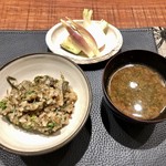 傳 - わらびご飯 花山椒