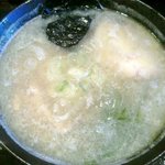 真御膳そば・真らーめん 蔵乃麺 - 皮脂ラーメンの塩