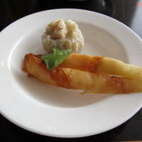 中国菜 老四川 飄香 銀座三越店 - 手作り点心　2種（シュウマイ、スティック春巻）