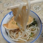 宮川製麺所 - 麺のリフトアップ