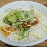 ばんから担々麺 - 一口角煮丼