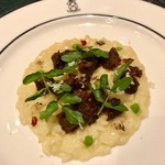 SALONE 2007 - 2019.4.  ラーファノのリゾット 牛肉のラグーとクレソン