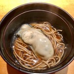 すし 喜邑 - 2019.3.  牡蠣蕎麦