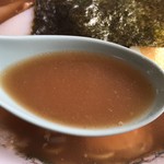 中華そば まる豊 - 2019年4月20日  スープ（しょうゆ豚骨）