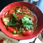 スプーンソング - 【Aスぺ】一皿で肉と魚(魚介)のカレーが楽しめます。【イレギュラーメニュー】