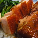 金陵 - 皮付焼豚・鴨丼