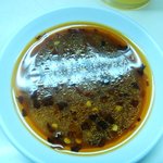 ぎょうざ 大学 - 味噌だれ　私は酢多め　旨し！