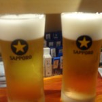 鮨屋とんぼ - 生ビール