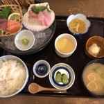 学園炉端 はちだい丸 - 刺身定食