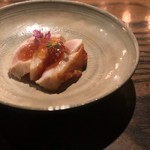 焼き鳥 とりら - 胸たたきポン酢ジュレ