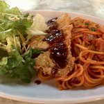 マルカンビル大食堂 - おまけ…マルカンビル大食堂のナポリかつ♪