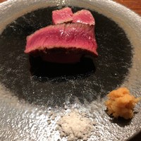 肉割烹 上 - サーロインのステーキ