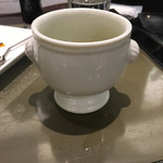 青葉亭 - テールスープのカップです