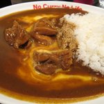 ヒサカリー - チキンカレー＋生卵