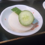 大衆料理　川治 - お漬物(19-04)