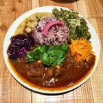 クボカリー 大名店 - クボカリープレート(1,080円)