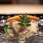 富小路 やま岸 - 半生のばちこ、梅穴子、うるい