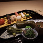 富小路 やま岸 - 八寸