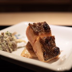 富小路 やま岸 - 桜鱒の塩焼き