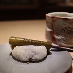 富小路 やま岸 - お薄、桜餅