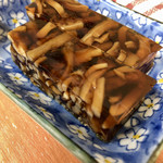 Tachinomi Dokoro Edokko - 煮こごり@100円   もはやココの名物かなぁ。舌の上で溶かしながら酎ハイを注ぐと美味いのよねぇ！