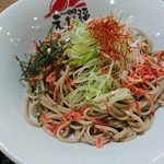 つけ蕎麦 えび福 - 辛海老つけ蕎麦 そばアップ