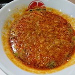 つけ蕎麦 えび福 - 辛海老つけ蕎麦 つゆアップ(天かす投入)